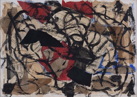 ARTURO CARMASSI (Lucca, 1925 - Empoli, 2015) senza titolo 1976 tecnica mista...