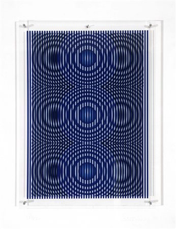 ALBERTO BIASI (Padova, 1937 - ) Ottica dinamica 1965-2000 plexiglass...