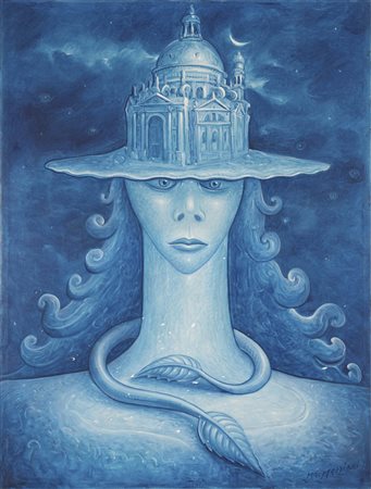 WALTER MAC MAZZIERI (Modena, 1947 - 1998) Bozzetto per "la ragazza della...