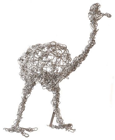 HARUSH SHLOMO (Gerusalemme, 1961 - ) Senza titolo 1993 scultura in filo di...