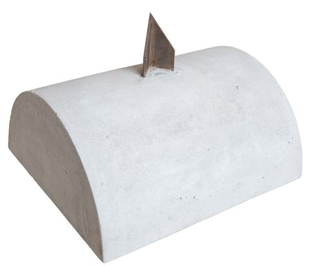 MAURO STACCIOLI (Volterra, 1937 - Milano, 2017) senza titolo 1973-74 cemento...