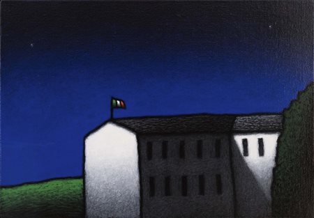 TINO STEFANONI (Lecco, 1937 - 2017) senza titolo 2015 acrilici su tela cm....