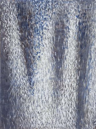 MARIO DELUIGI (Treviso, 1901 - Venezia, 1978) Grattage tecnica mista su carta...