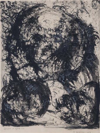 BRUNA GASPARINI (Mantova, 1913 - Venezia, 1998) Momento di agosto 1958...