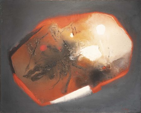 EDMONDO BACCI (Venezia, 1913 - 1978) Avvenimento n. 391 1962 tempera grassa...