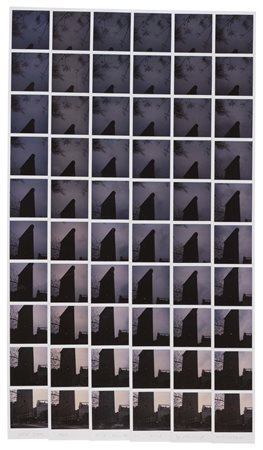 MAURIZIO GALIMBERTI (Meda, 1956 - ) New York flat.. n°4 2008 mosaico polaroid...