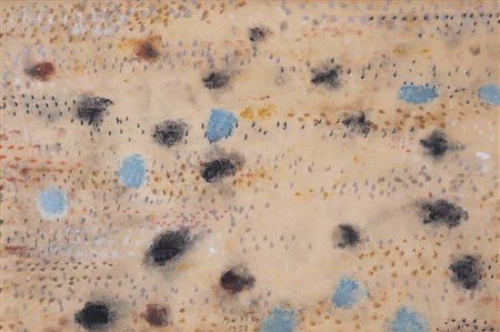 ZORAN MUSIC (Gorizia, 1909 - Venezia, 2005) Terre dalmate 1958 olio, tempera...