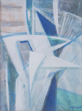 ARMANDO PIZZINATO (Maniago, 1910 - Venezia, 2004) senza titolo 1979 olio su...