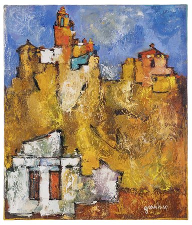 GIUSEPPE GAMBINO (Vizzini, 1928 - Preganziol (Tv), 1997) Paesaggio andaluso...