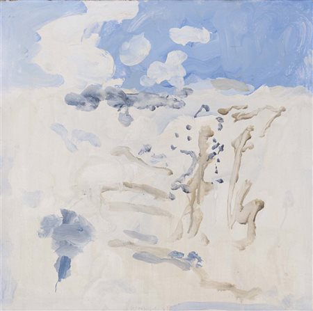 ALBERTO GIANQUINTO (Venezia, 1929 - Jesolo (Ve), 2003) Vela bianca - Noce...