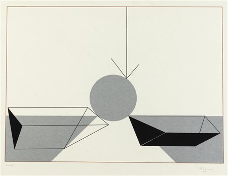 Iginio Balderi (Pietrasanta 1934 – Milano 2005), “Senza titolo”, 1972.