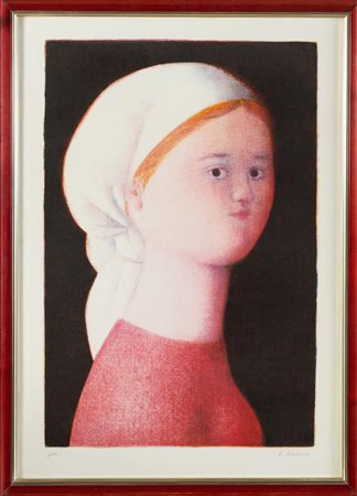 Antonio Bueno (Berlino 1918 - Fiesole 1984), “Figura femminile”.
