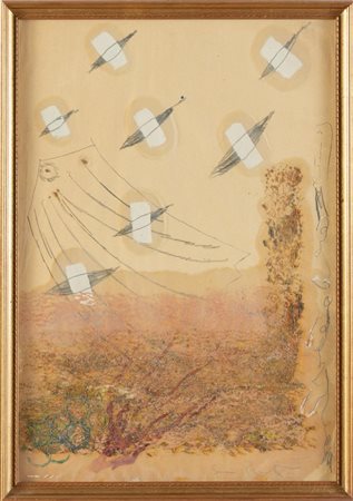 Giovanni Pintori (Tresnuraghes 1912 – Milano 1999), “Senza titolo”, 1989.