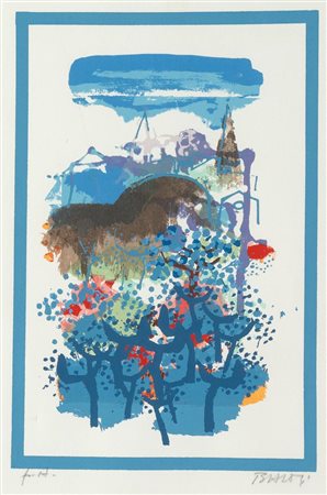 Manlio Bacosi (Perugia 1921 – 1998), ”Senza titolo”.