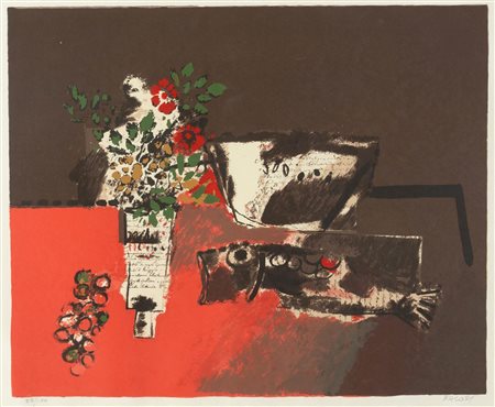 Manlio Bacosi (Perugia 1921 – 1998),”Senza titolo”.