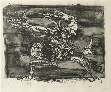 Luciano De Vita (Ancona 1929 – 1992), “Senza titolo”.