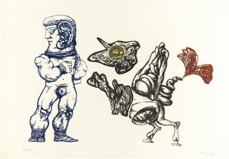 Luciano De Vita (Ancona 1929 – 1992), “Senza titolo”.