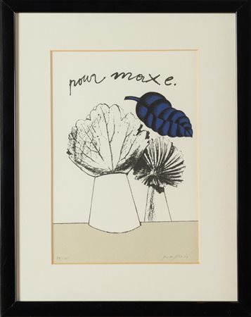 Concetto Pozzati (Vo' 1935 - Bologna 2017), “Pour Max E”.