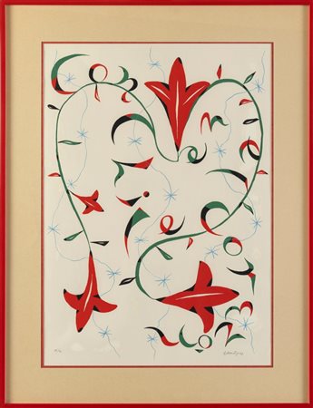 Rafael Alberti Merello (El Puerto de Santa María 1902 – Cadice 1999). “Senza titolo”, 1973.