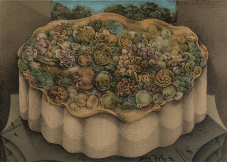 Ercole Pignatelli (Lecce 1935), “Senza titolo”.