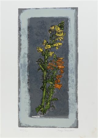Lorenzo Tornabuoni (Roma 1934 – 2004), “Fiori”.