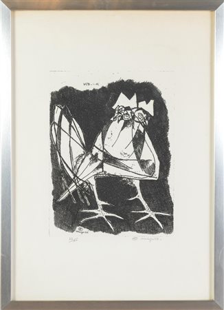 Luciano Minguzzi (Bologna 1911 - Milano 2004), “Gallo”, 1974.