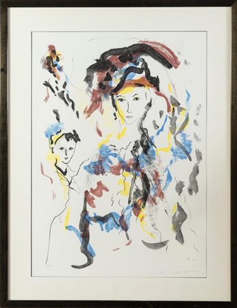 Ernesto Treccani (Milano 1920 – 2009), “Senza titolo”.