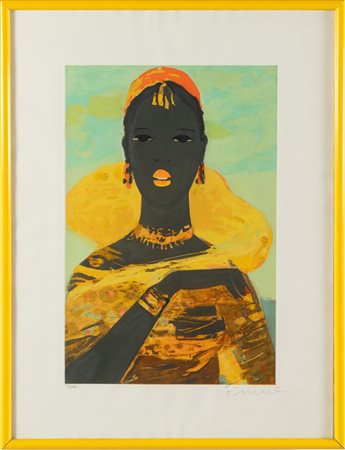 Salvatore Fiume (Comiso 1915 – Canzo 1997), “Somala” 1984-1985..