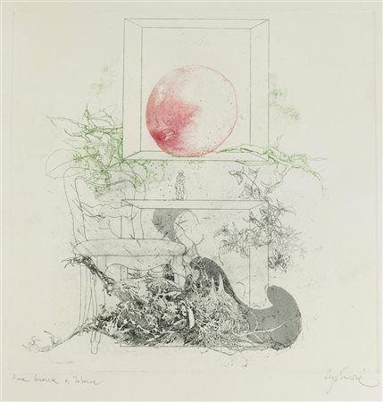 Sergio Saroni (Torino 1934 - 1991), “Senza titolo”.