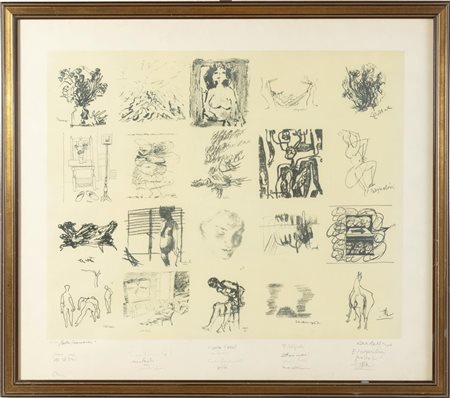 Artisti Vari (XX secolo), “Senza titolo”.