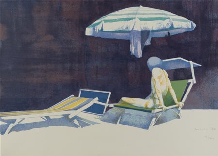 Dino Boschi (Bologna 1923 – 2015), “Solitudine”, 1980.
