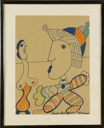 Ernesto Fortuzzi (Bologna 1949), “Senza titolo”, 1987.