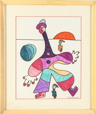 Ernesto Fortuzzi (Bologna 1949), “Senza titolo”, 1985.