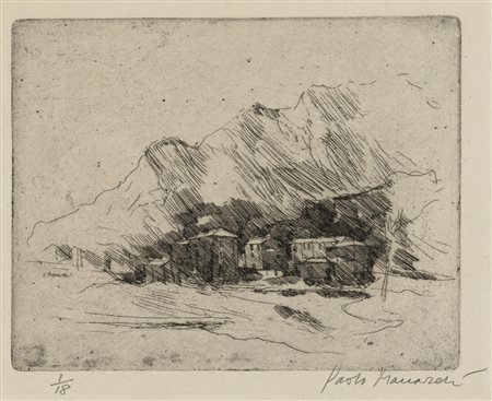 Paolo Manaresi (Bologna 1908 – 1991), “Senza titolo”.