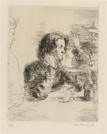 Giovanni Romagnoli (Faenza 1893 – Bologna 1976), “Giovane uomo”.