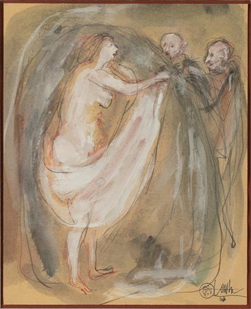 Cleto Tomba (Castel San Pietro Terme1898 – Bologna 1987), “Senza titolo”.