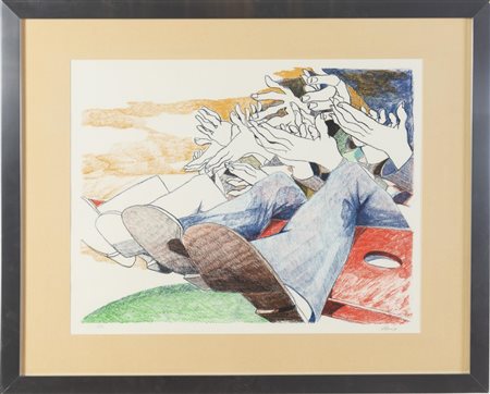 Ennio Calabria (Tripoli 1937 – Roma 2024), “Senza titolo”.