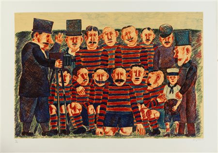 Franz Borghese (Roma 1941 – 2005), “Lo sport è purezza”.