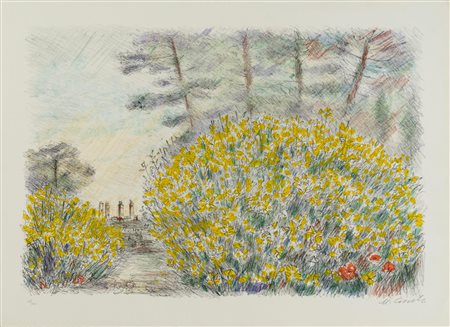 Michele Cascella (Ortona 1892 - Milano 1989), “Senza titolo”.