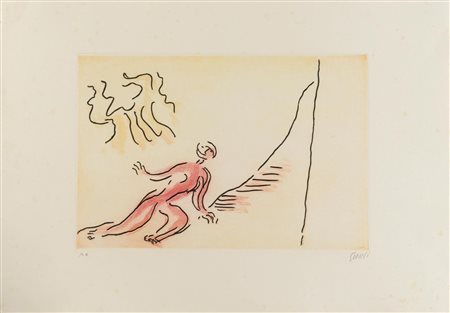 Virgilio Guidi (Roma 1891 - Venezia 1984), “Senza titolo”.