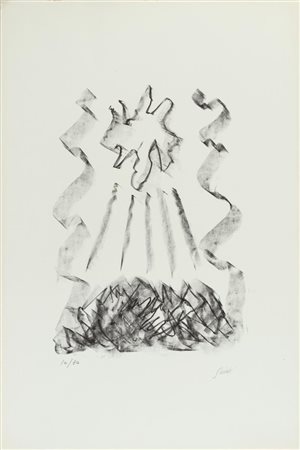 Virgilio Guidi (Roma 1891 - Venezia 1984), “Senza titolo”.