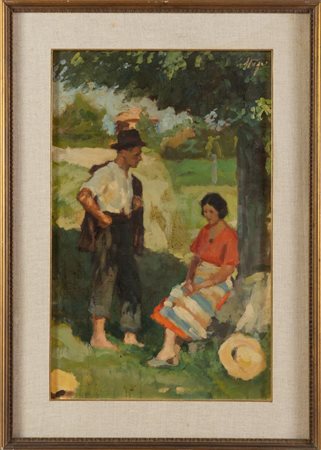 Camillo Stagni (Borgo Panigale 1888 - Bologna 1972), “Estate”, 1953.