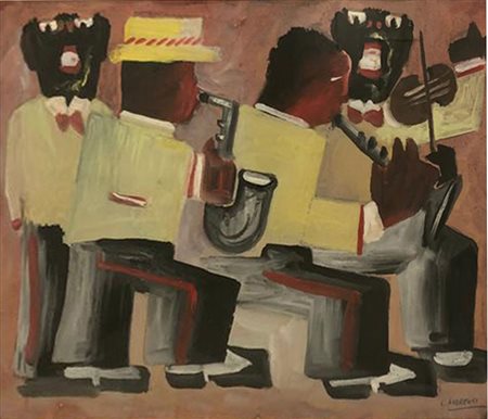 Cesare Andreoni, Orchestra jazz, 1934/35