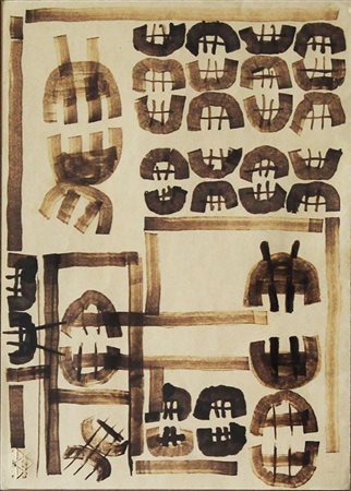 Giuseppe Capogrossi,  Superficie  215, 1950