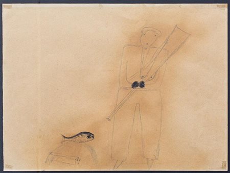 Enzo Cucchi, Senza titolo, 1979