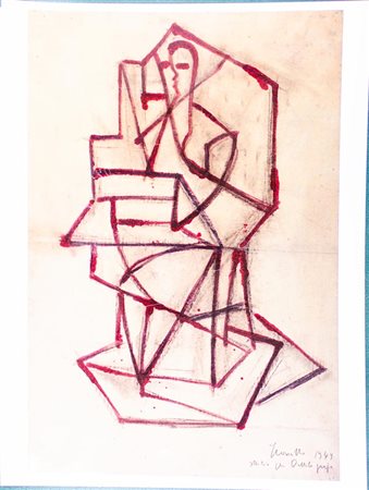 Leoncillo Leonardi, Studio per dattilografa, 1949