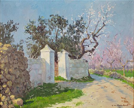 Giuseppe Van Westerhout, Paesaggio pugliese, 1961