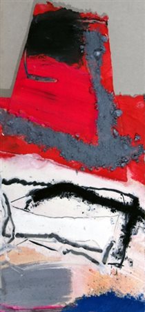 ESPOSITO ENZO (Benevento 1946) "Senza titolo" Tecnica mista su cartoncino cm....