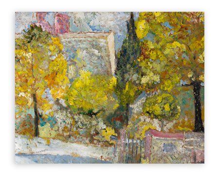 RAOUL MARIA DE ANGELIS (1908-1990) - Paesaggio calabrese (Cosenza), 1957 circa