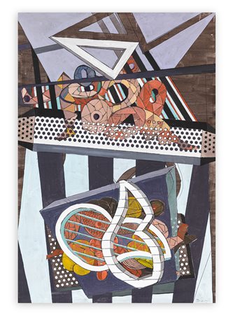 PAOLO BONI (1926-2017) - Partie a deux, 1975